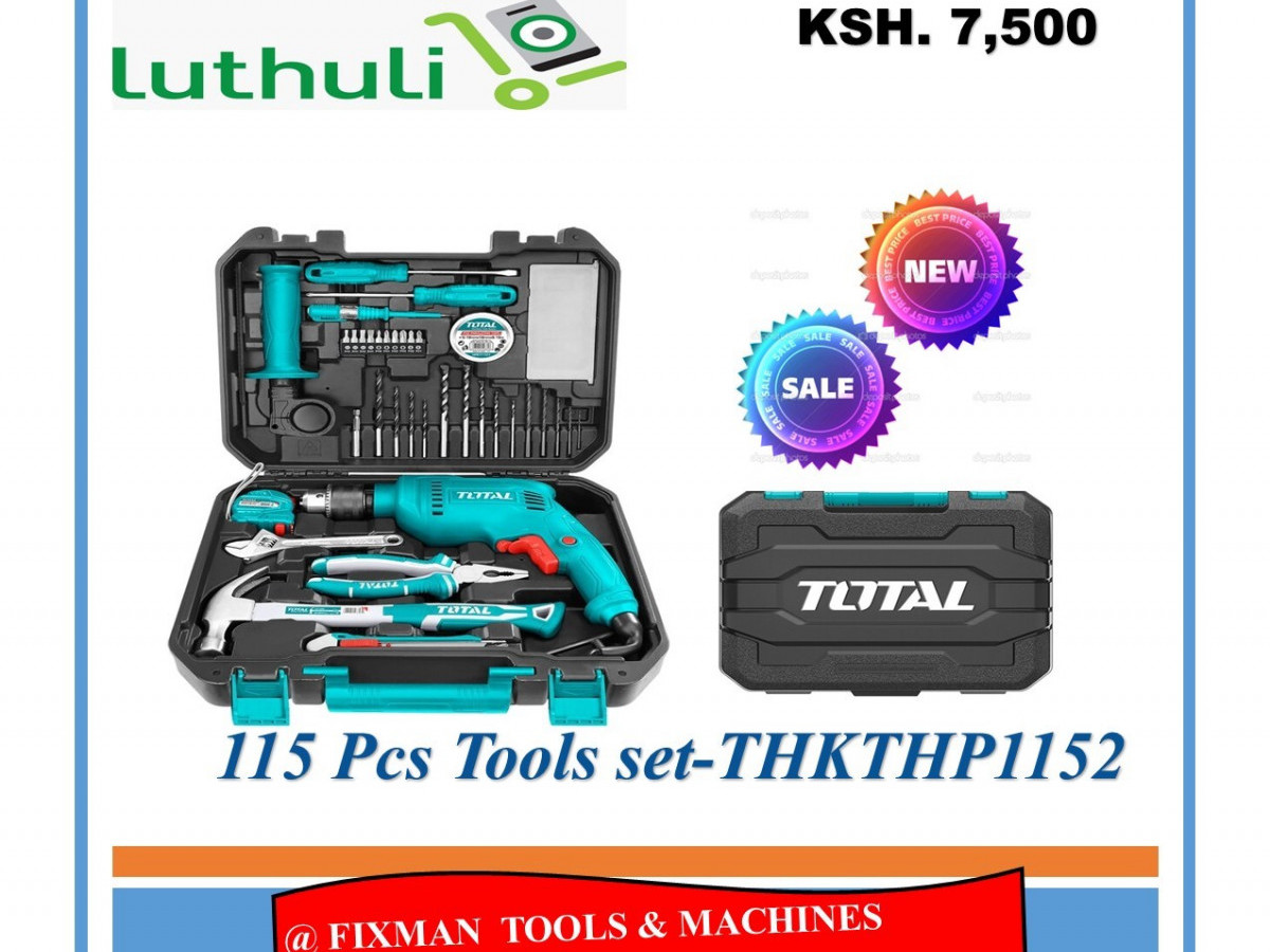 115 Pcs Tools set (THKTHP1152) 115 Pcs Tools set (THKTHP1152)
