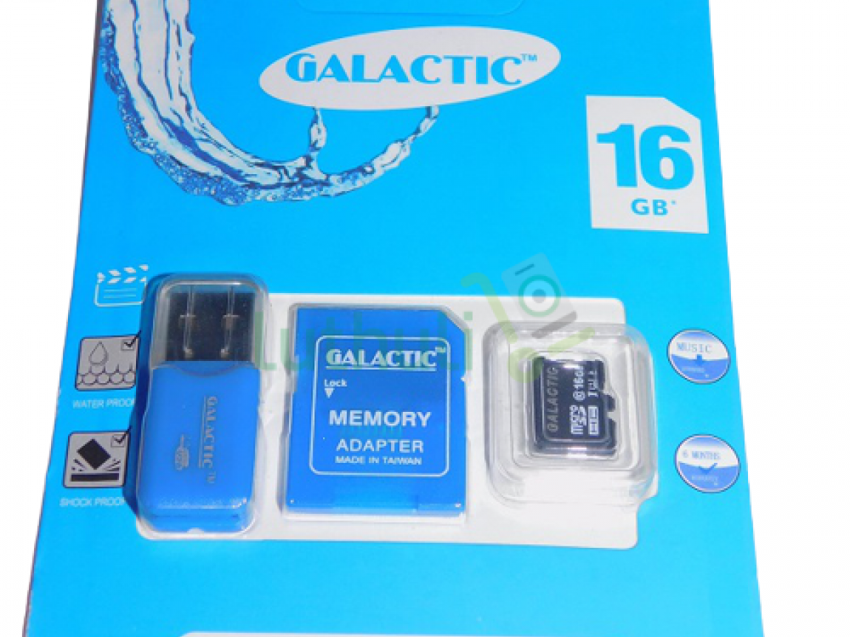 Galactic Memory Card 16GB Galactic Memory Card 16GB
