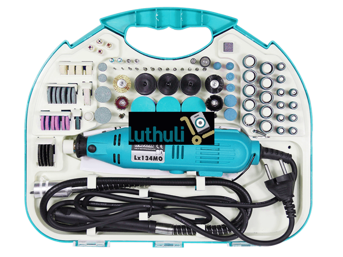 Complete electric die grinder. Complete electric die grinder.