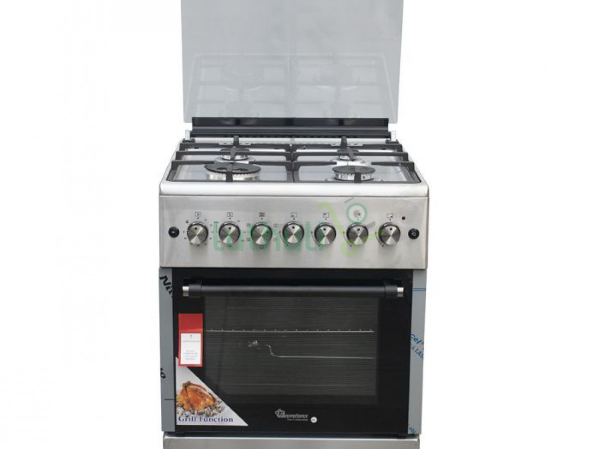 4GAS+ELECTRIC OVEN 60X60 STAINLESS 4GAS+ELECTRIC OVEN 60X60 STAINLESS