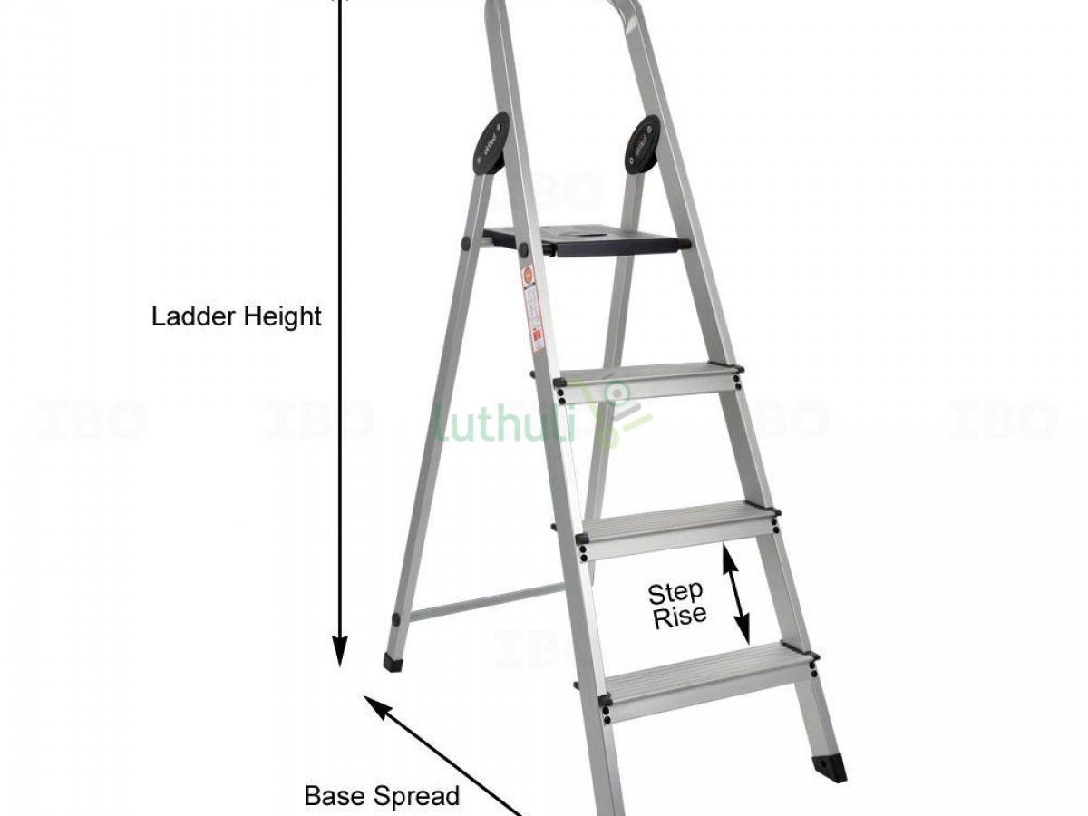 Aluminium ladder 4-steps Aluminium ladder 4-steps