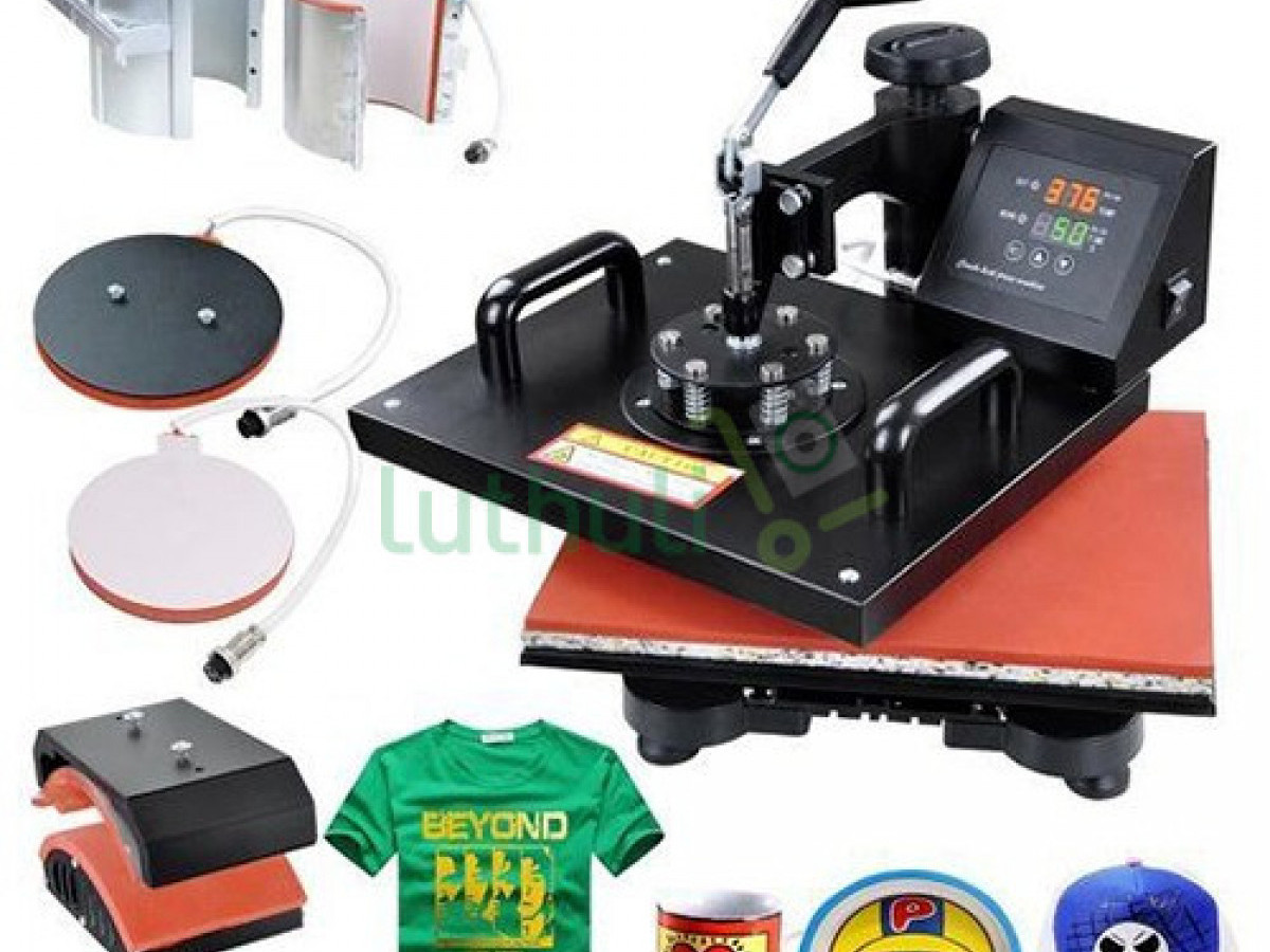5 in 1 Combo sublimation Heat Press Machine 5 in 1 Combo sublimation Heat Press Machine