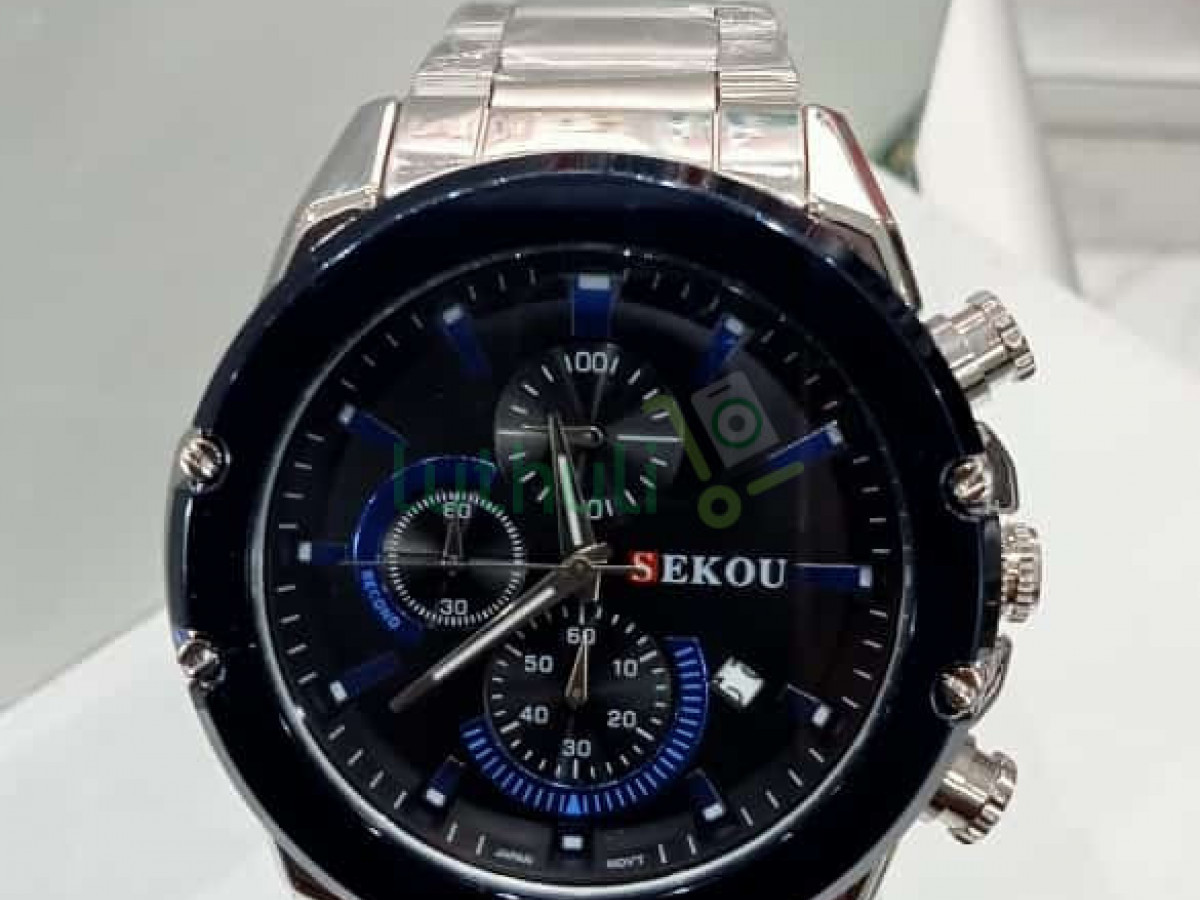 Original Black Seiko Watch. Original Black Seiko Watch.