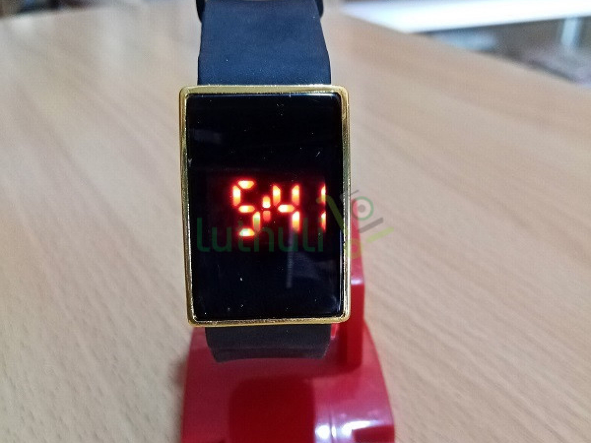 Digital Watch Black. Digital Watch Black.