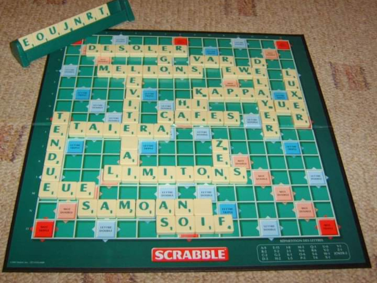 Scrabble word game Scrabble word game