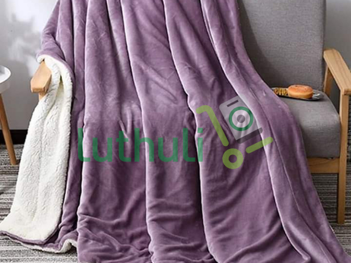 Flannel fleece blanket. Flannel fleece blanket.