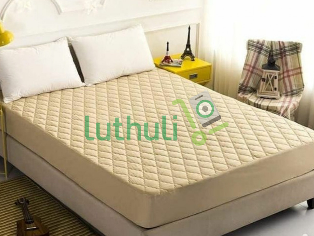 Grey Waterproof Mattress Protector. Grey Waterproof Mattress Protector.