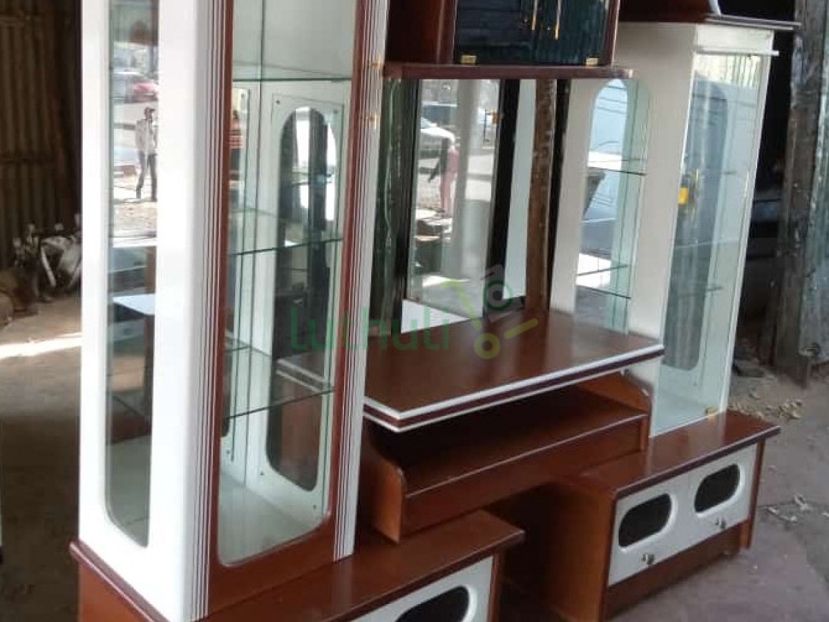 white Utensils storage and TV cabinets. white Utensils storage and TV cabinets.