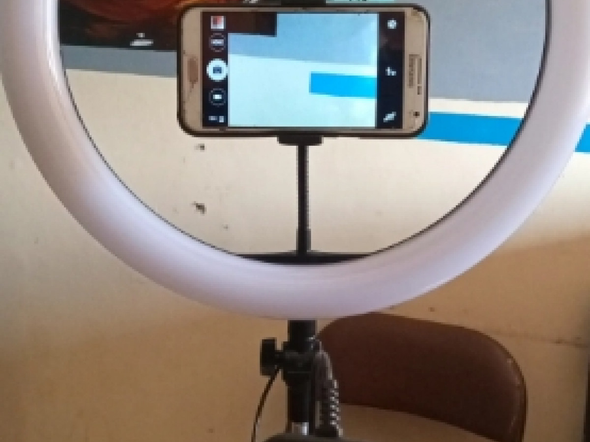 16Inch (40cm) Ring light & Lapel mic Kit