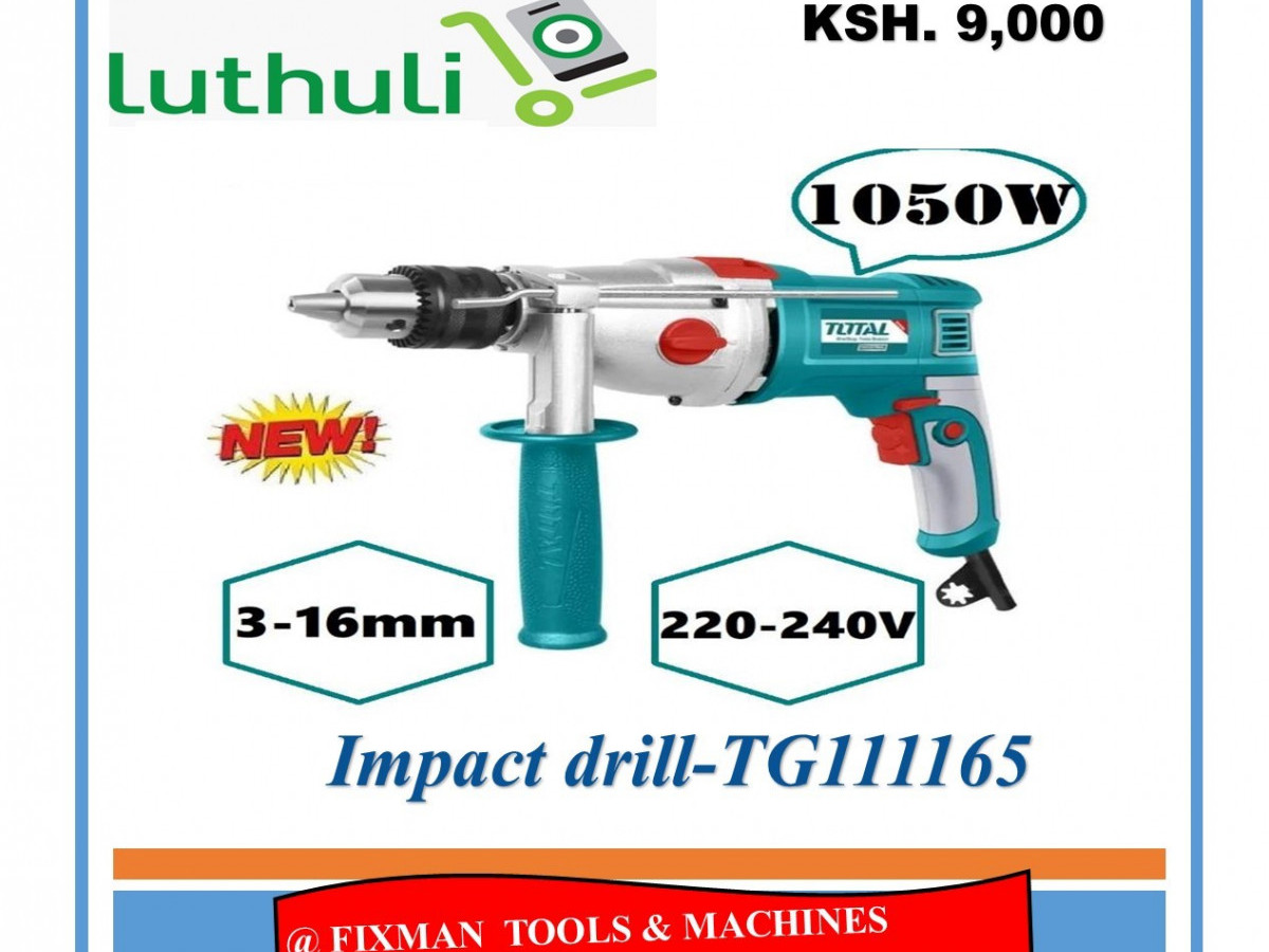 TOTAL IMPACT DRILL 1.050W (TG111165) TOTAL IMPACT DRILL 1.050W (TG111165)