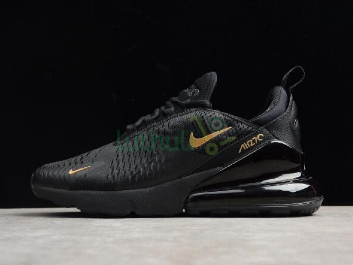 Nike Air Max 270 Black & Gold. Nike Air Max 270 Black & Gold.