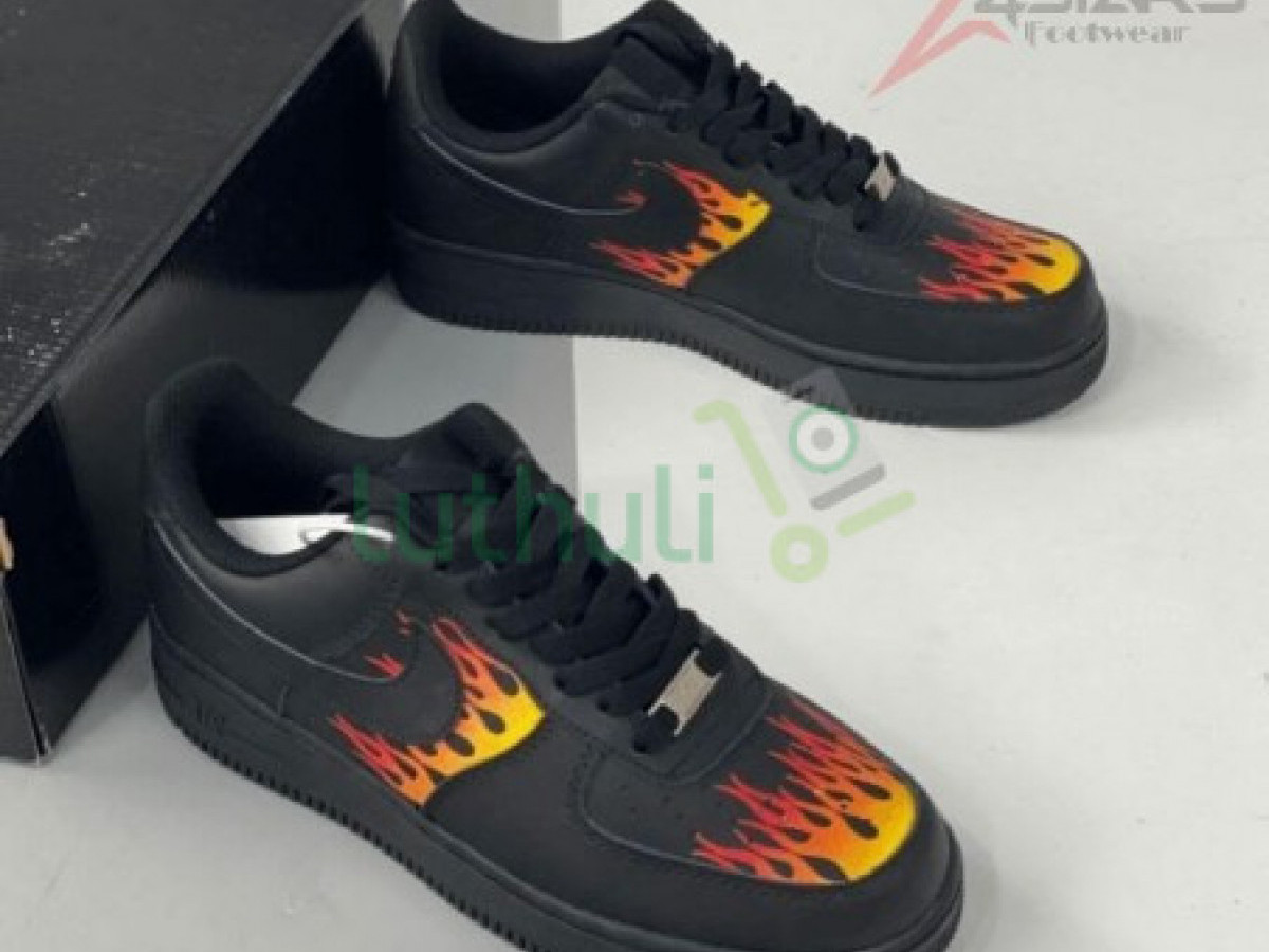 Nike Airforce 1 Customized Thrasher. Nike Airforce 1 Customized Thrasher.