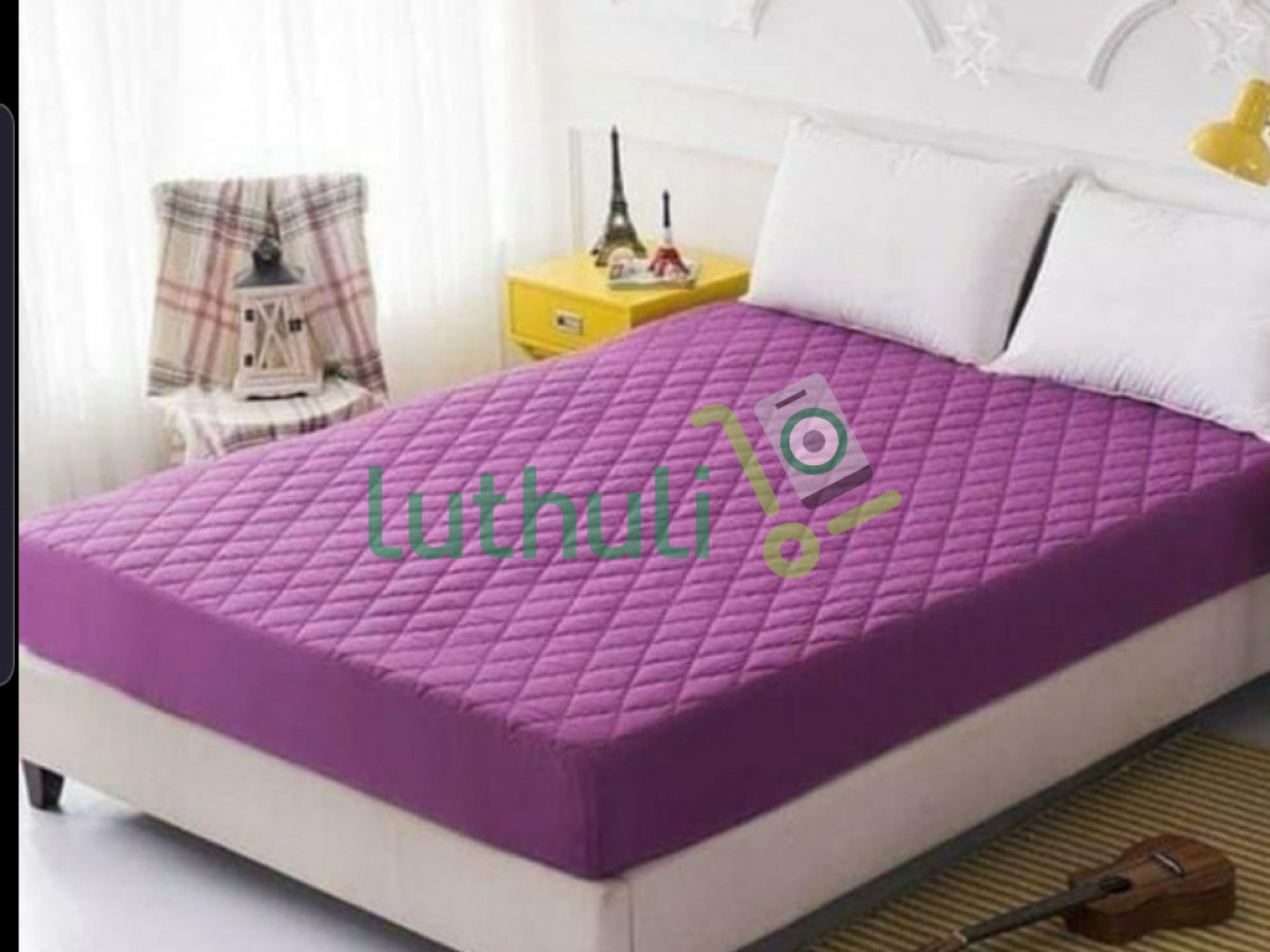 Quilted Fitted Mattress Pad & Waterproof. Quilted Fitted Mattress Pad & Waterproof.
