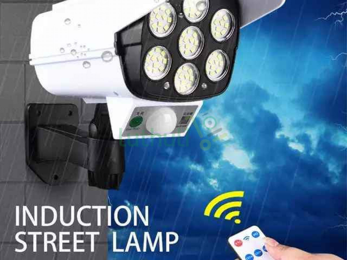 Solar dummy camera lights. Solar dummy camera lights.
