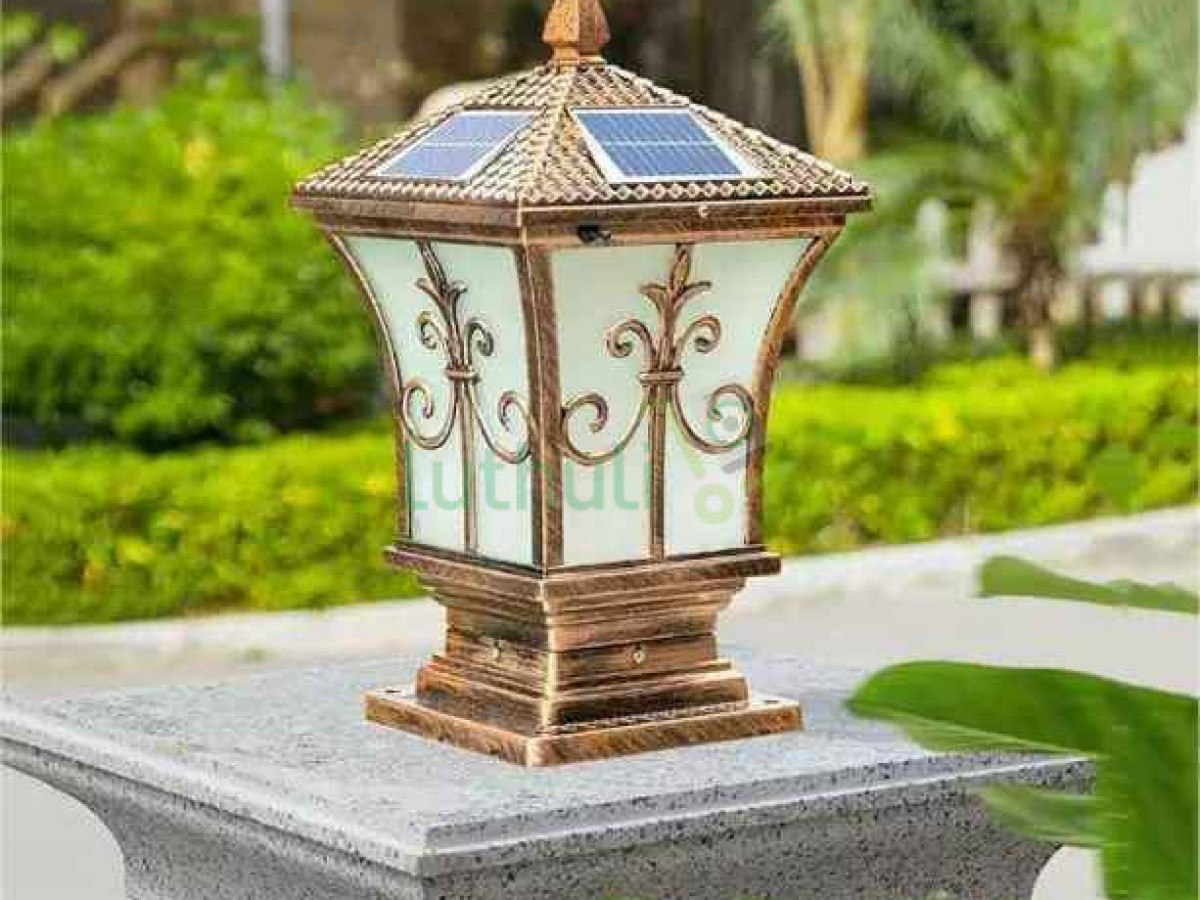 Solar gate lights pillar lights. Solar gate lights pillar lights.
