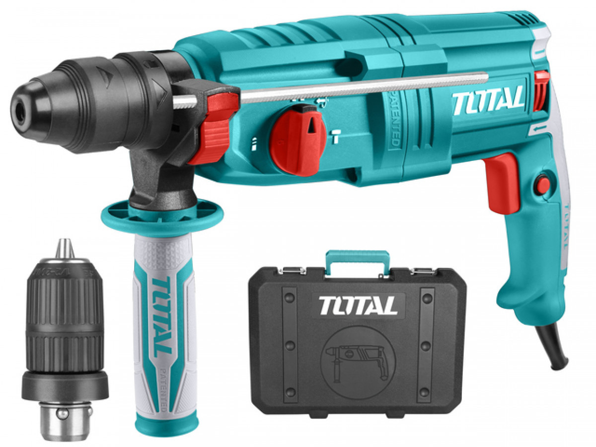 TOTAL ROTARY HAMMER SDS-PLUS 800W WITH CHUCK TOTAL ROTARY HAMMER SDS-PLUS 800W WITH CHUCK