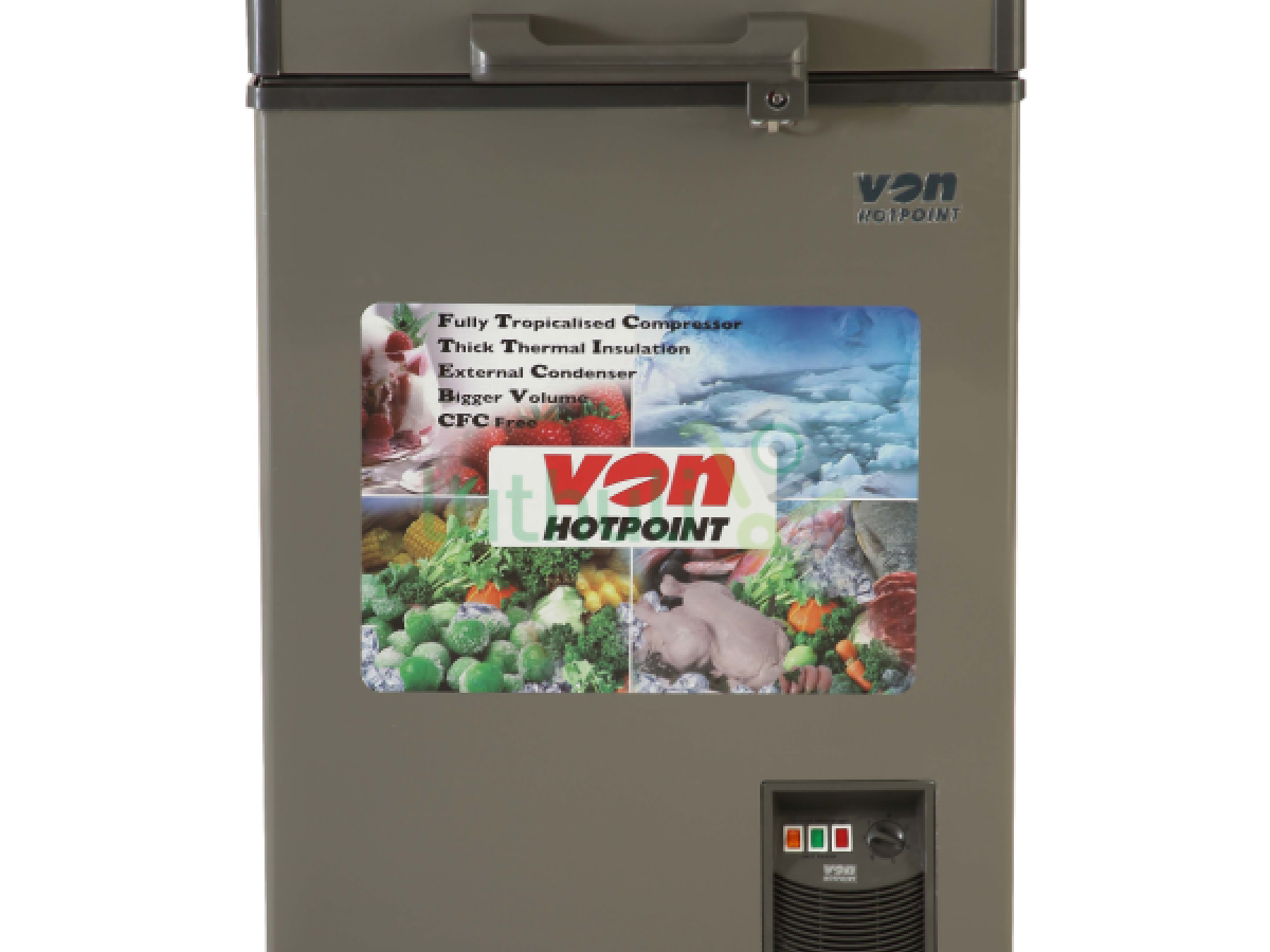 Von VAFC-12DUS Showcase Freezer - Grey Von VAFC-12DUS Showcase Freezer - Grey