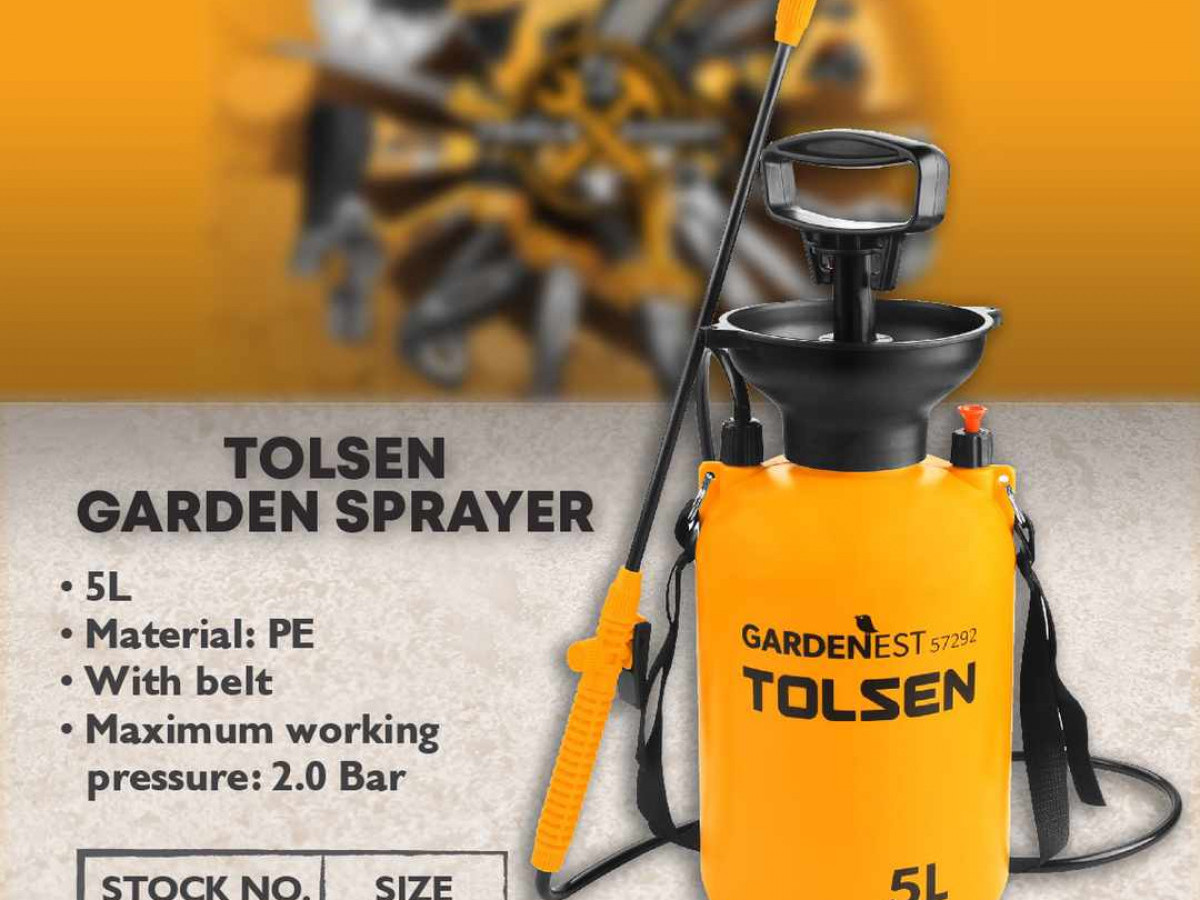 TOLSEN 57281 2L Yellow Small Hand Trigger Gar