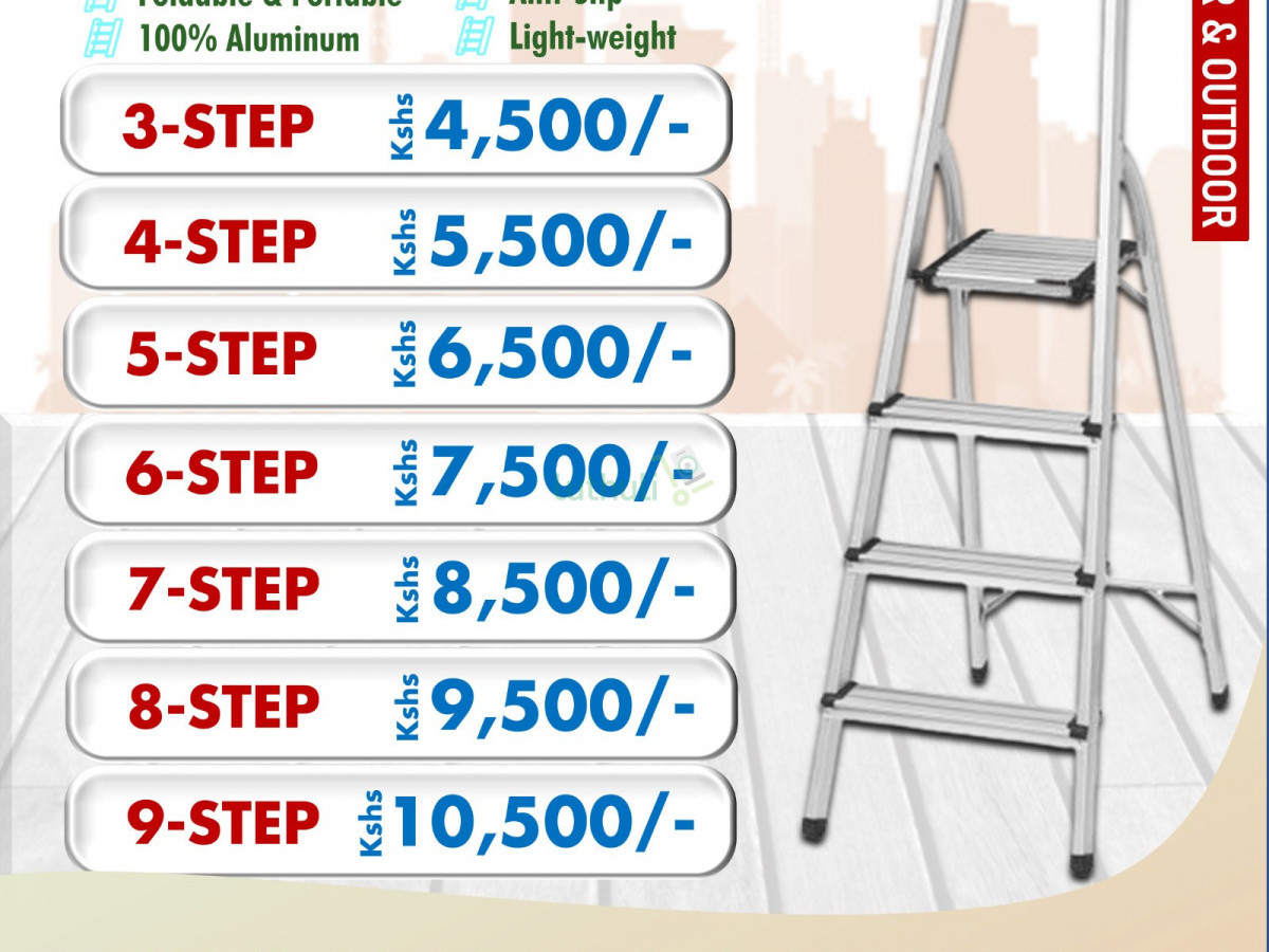 Aluminium ladder 3-steps Aluminium ladder 3-steps