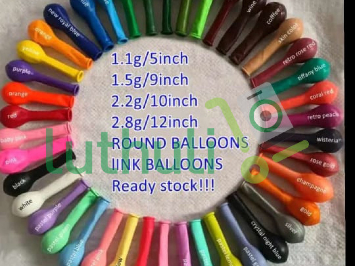 balloons in all inches balloons in all inches