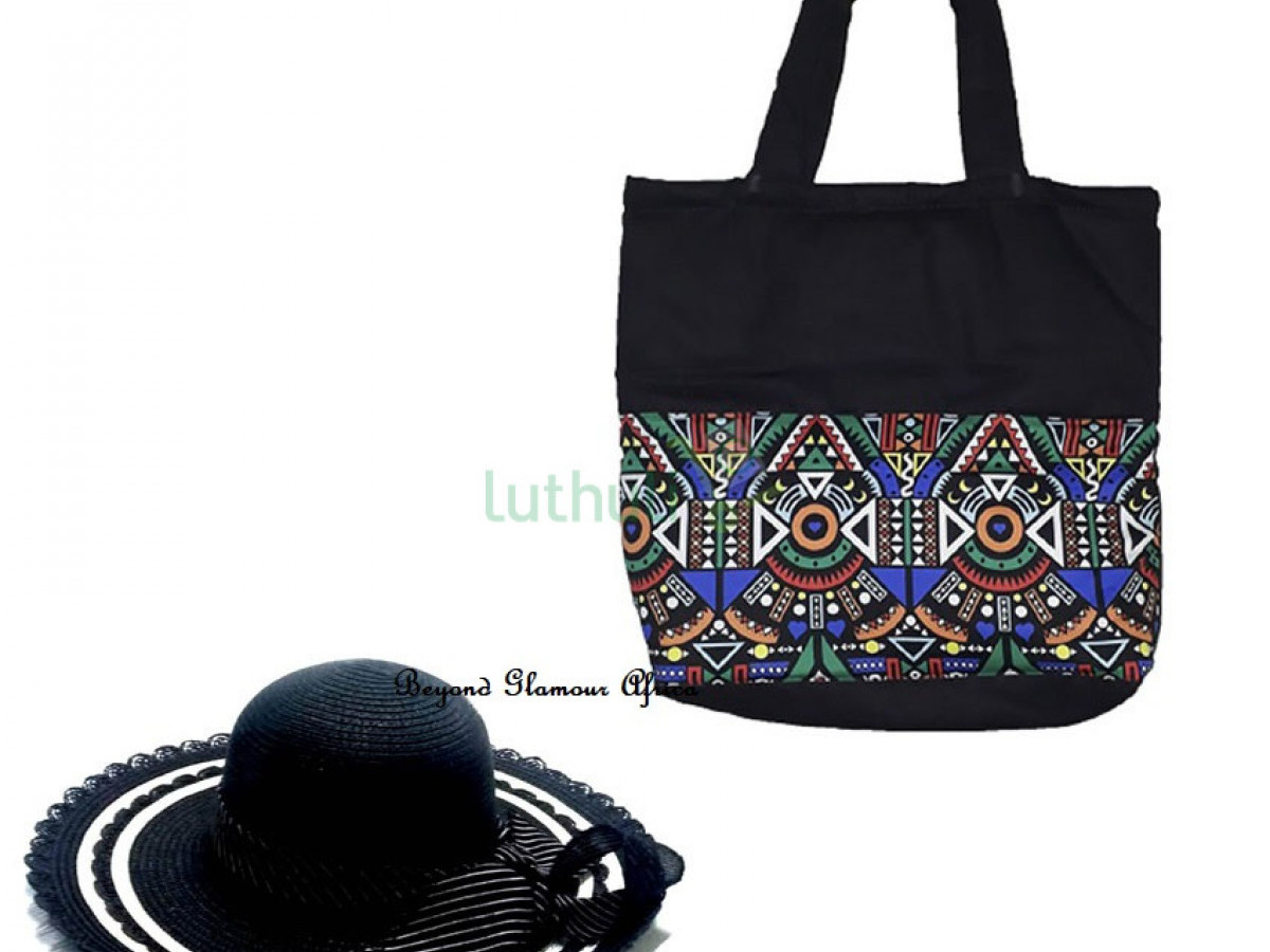 Womens Denim handbag+sunhat Womens Denim handbag+sunhat