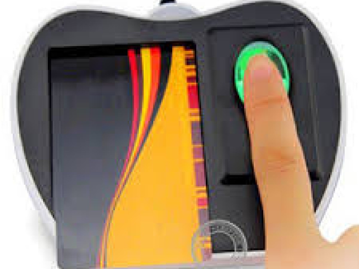 Fingerprint card issuer. Fingerprint card issuer.