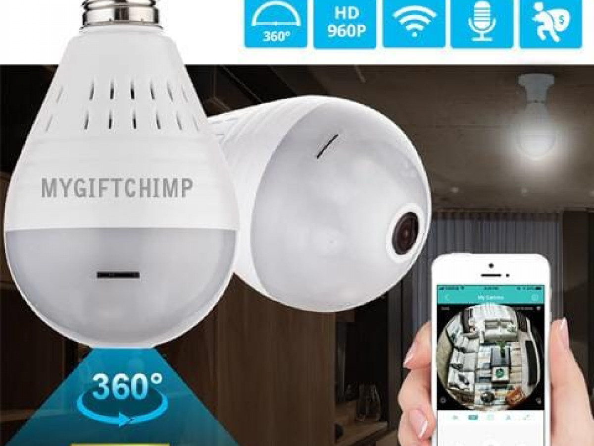 Light Bulb CCTV camera Light Bulb CCTV camera