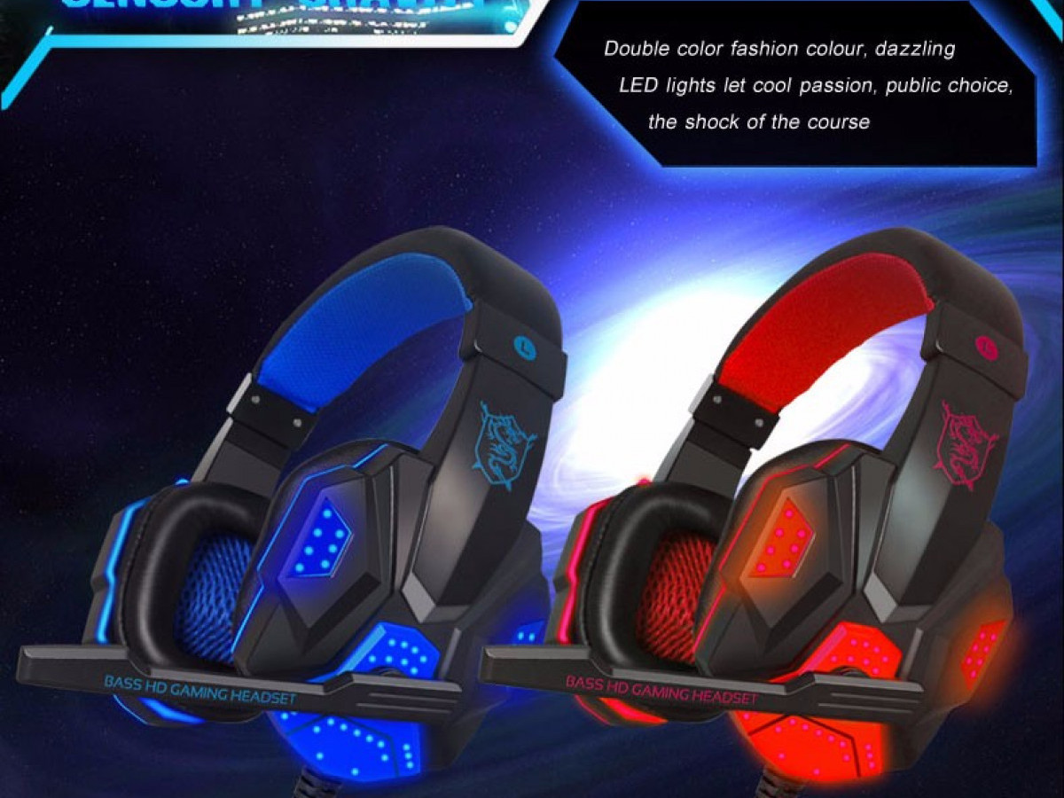 LED Gaming Headphone with noise cancellation LED Gaming Headphone with noise cancellation
