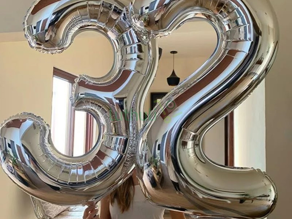 Foil numbers for birthday Foil numbers for birthday