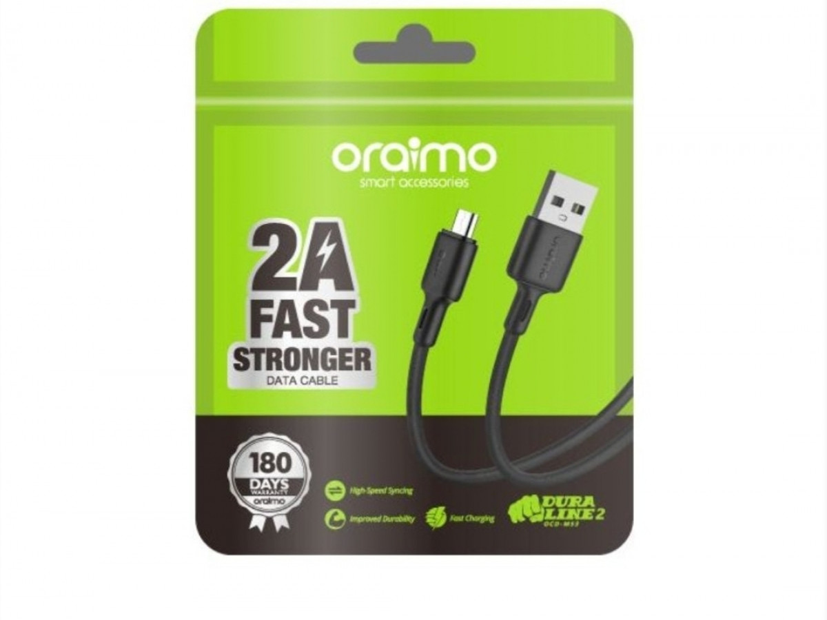 Oraimo Micro USB Cable OCD-M53 Duraline. Oraimo Micro USB Cable OCD-M53 Duraline.