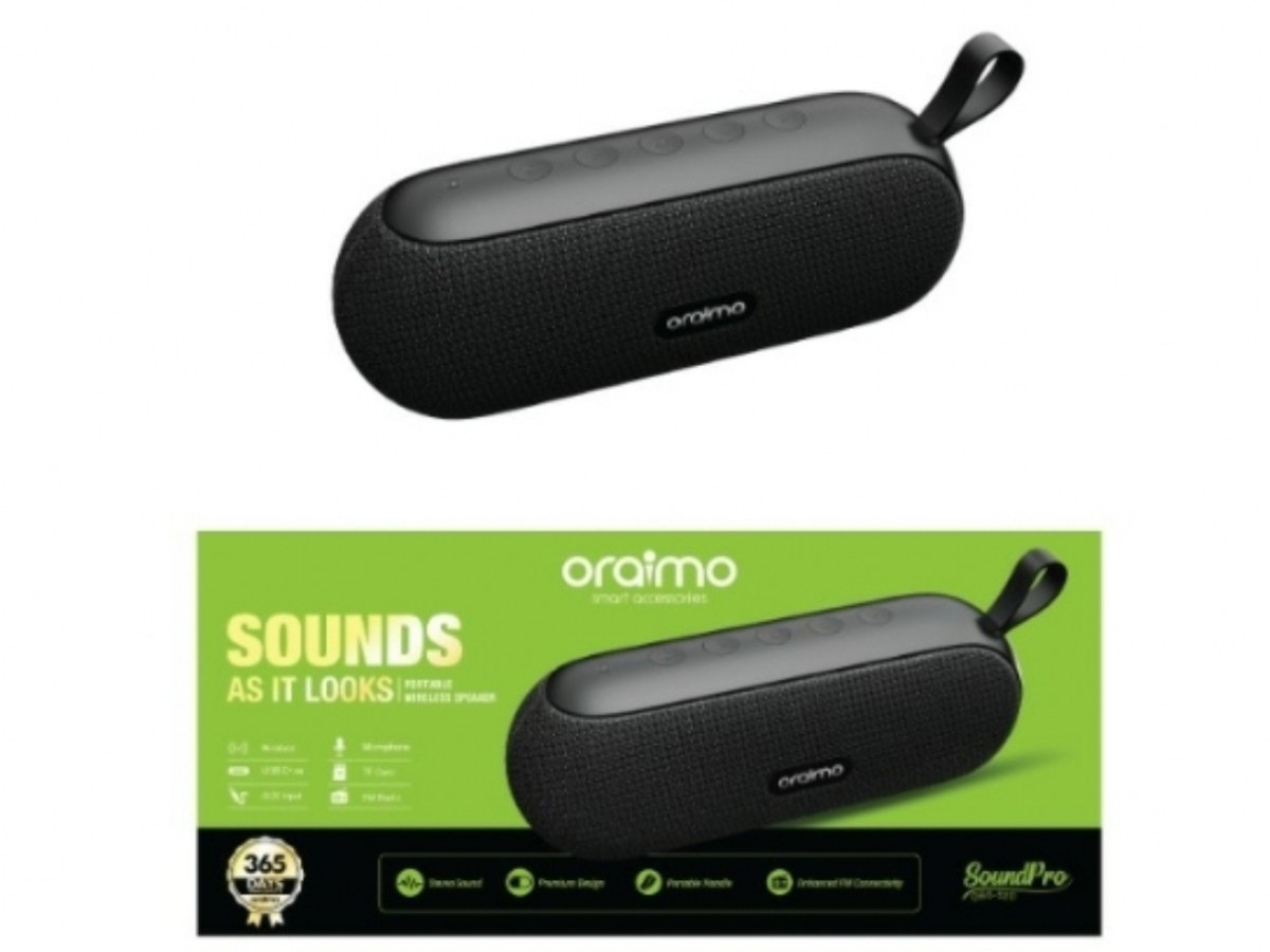 oraimo SoundPro Portable Bluetooth speaker oraimo SoundPro Portable Bluetooth speaker