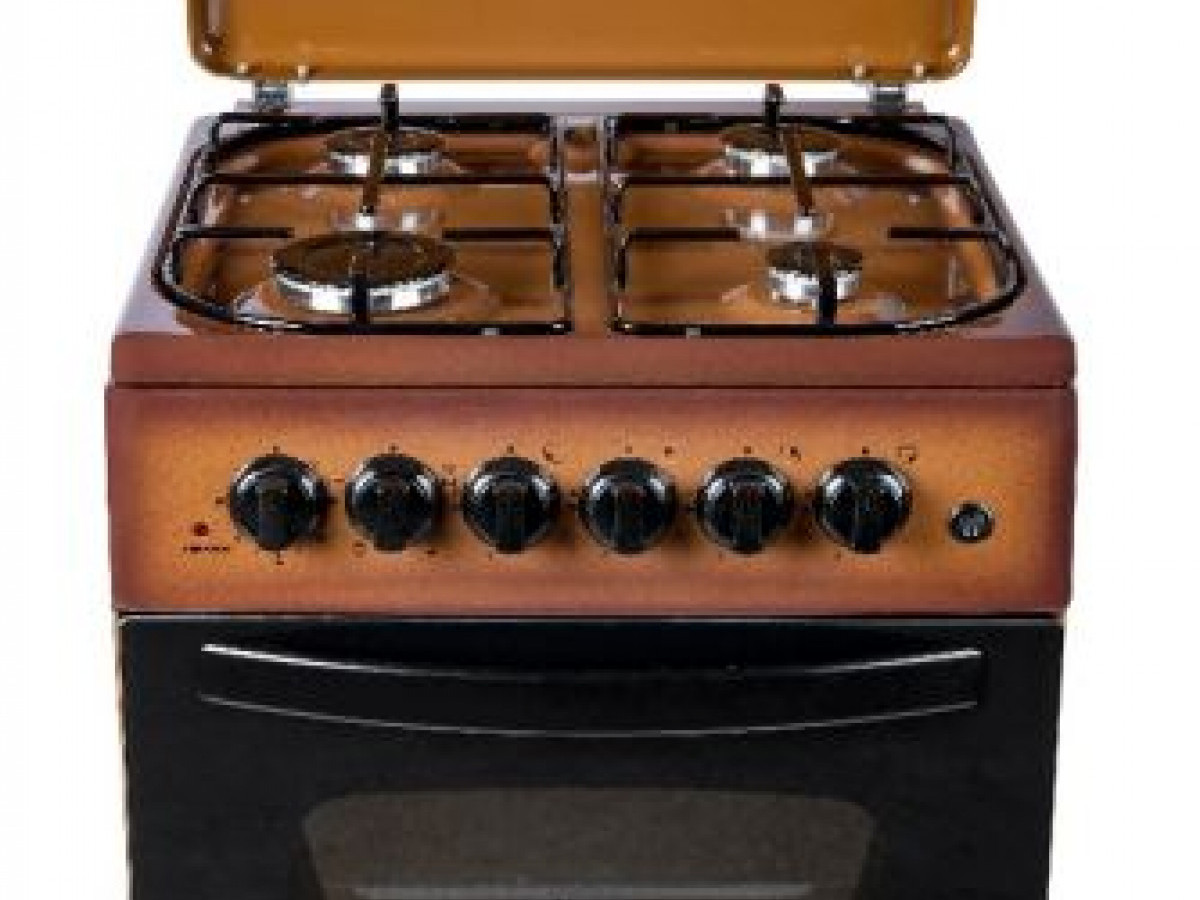 4GAS+ELECTRIC OVEN 50X50 BROWN COOKER- RF/315 4GAS+ELECTRIC OVEN 50X50 BROWN COOKER- RF/315