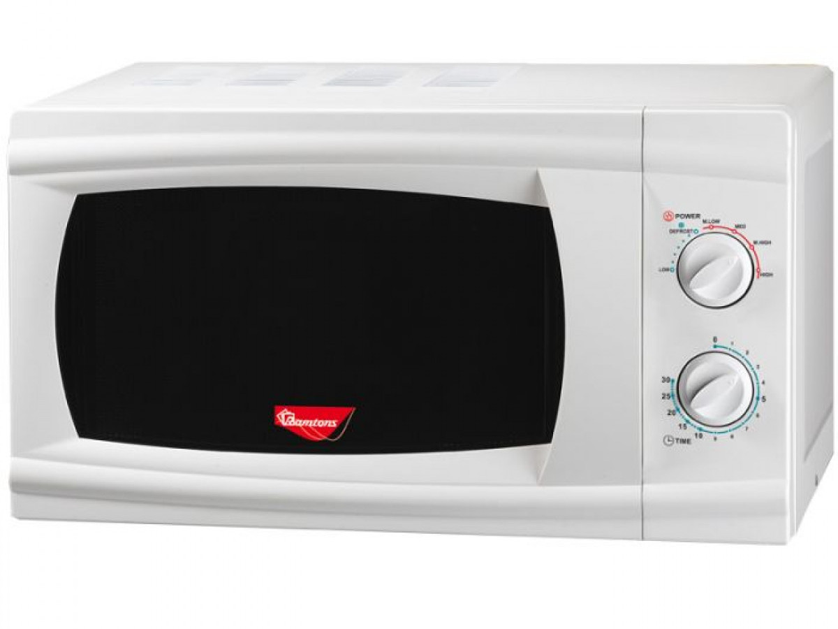 20 LITERS MANUAL MICROWAVE WHITE- RM/206 20 LITERS MANUAL MICROWAVE WHITE- RM/206