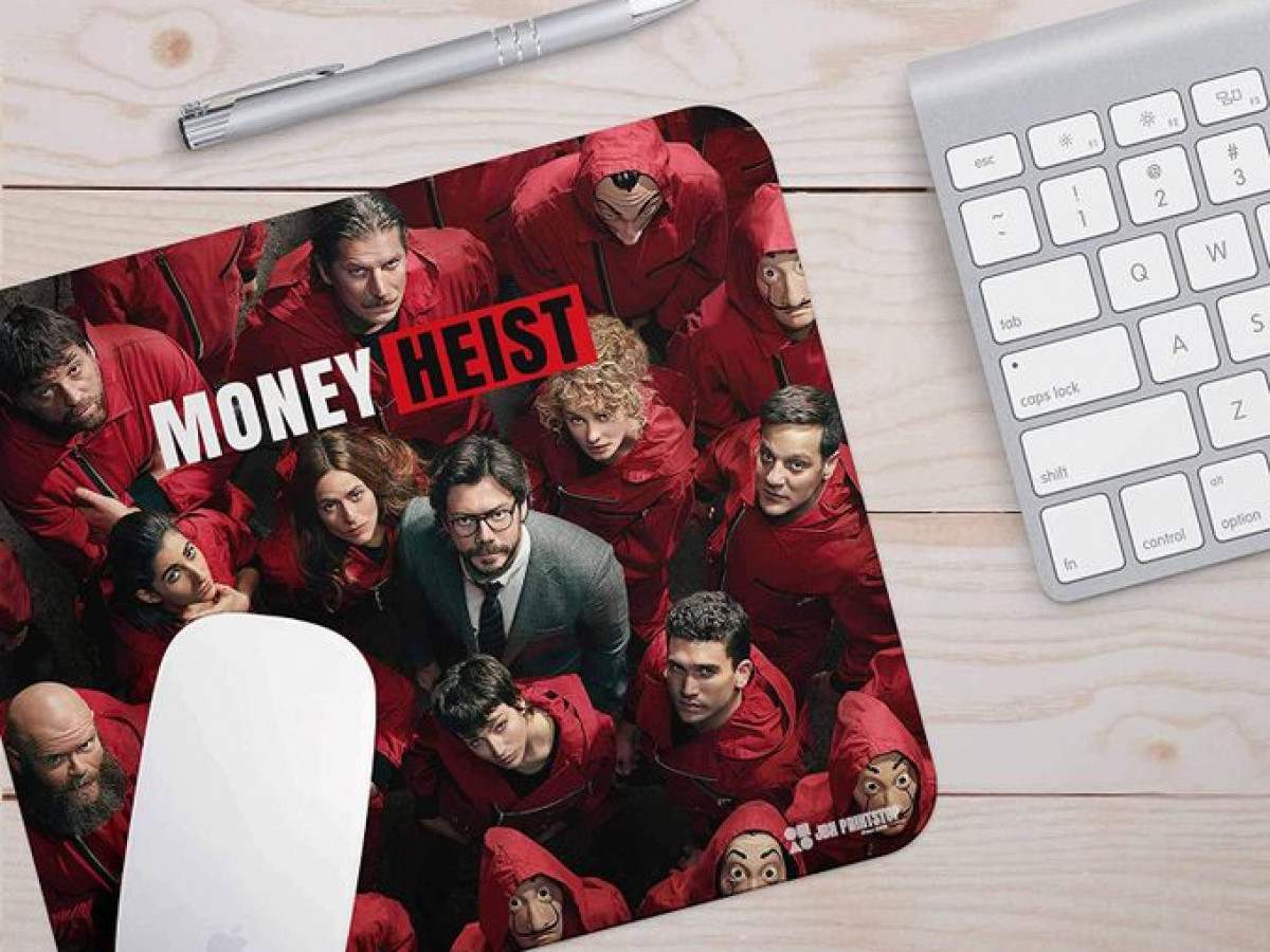 Money Heist Mouse Pad Gaming Mousepad Money Heist Mouse Pad Gaming Mousepad