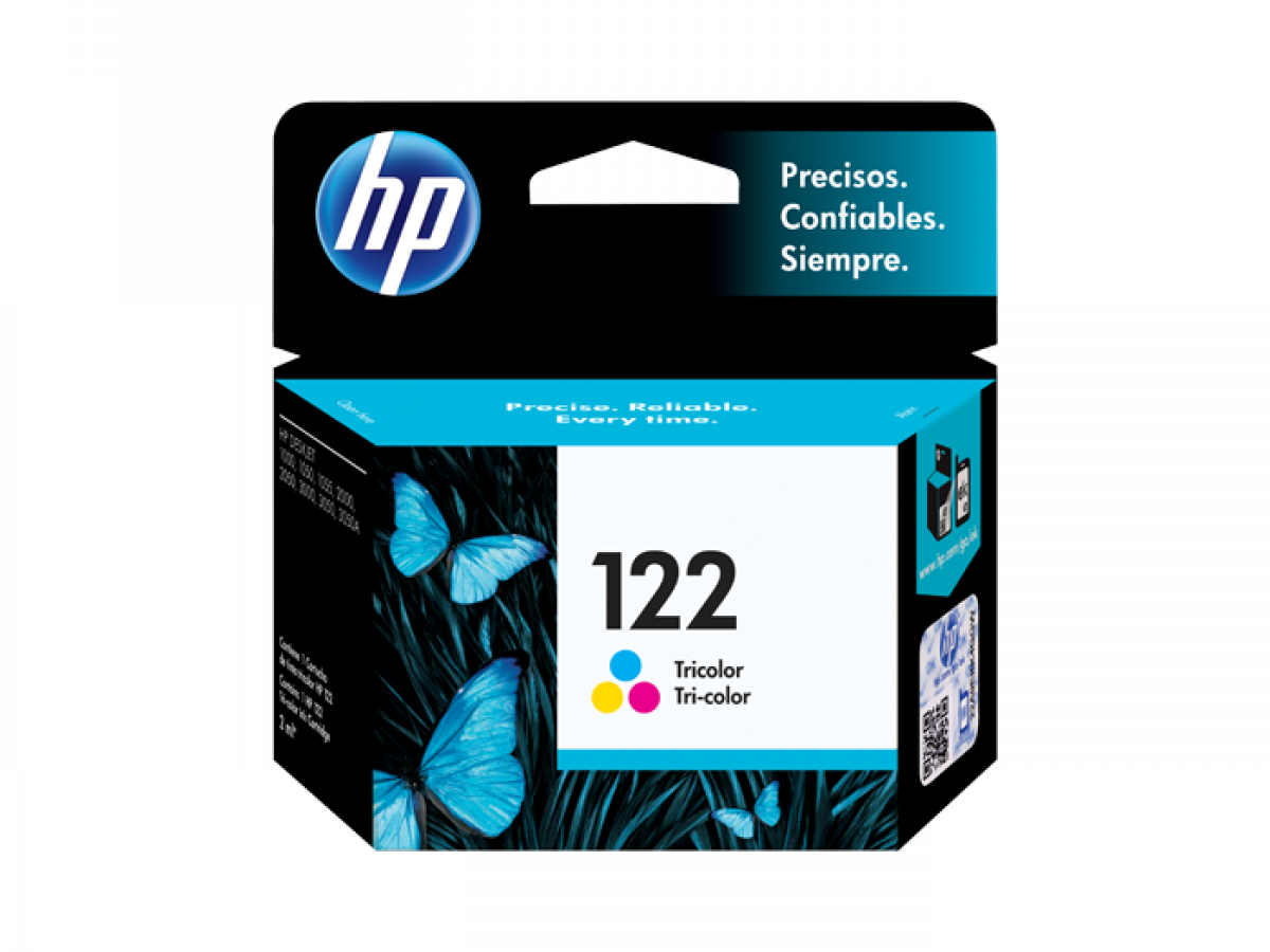 HP 122 Tri-Color Ink Cartridge (CH562HE) HP 122 Tri-Color Ink Cartridge (CH562HE)