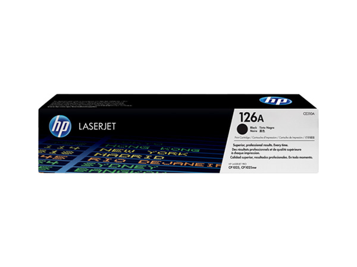 HP 126A Black Toner LaserJet (CE310A) HP 126A Black Toner LaserJet (CE310A)