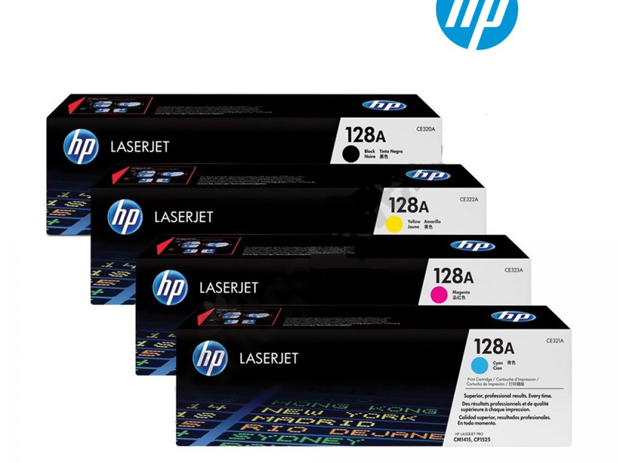 HP 128A 1 Set Original Toner HP 128A 1 Set Original Toner