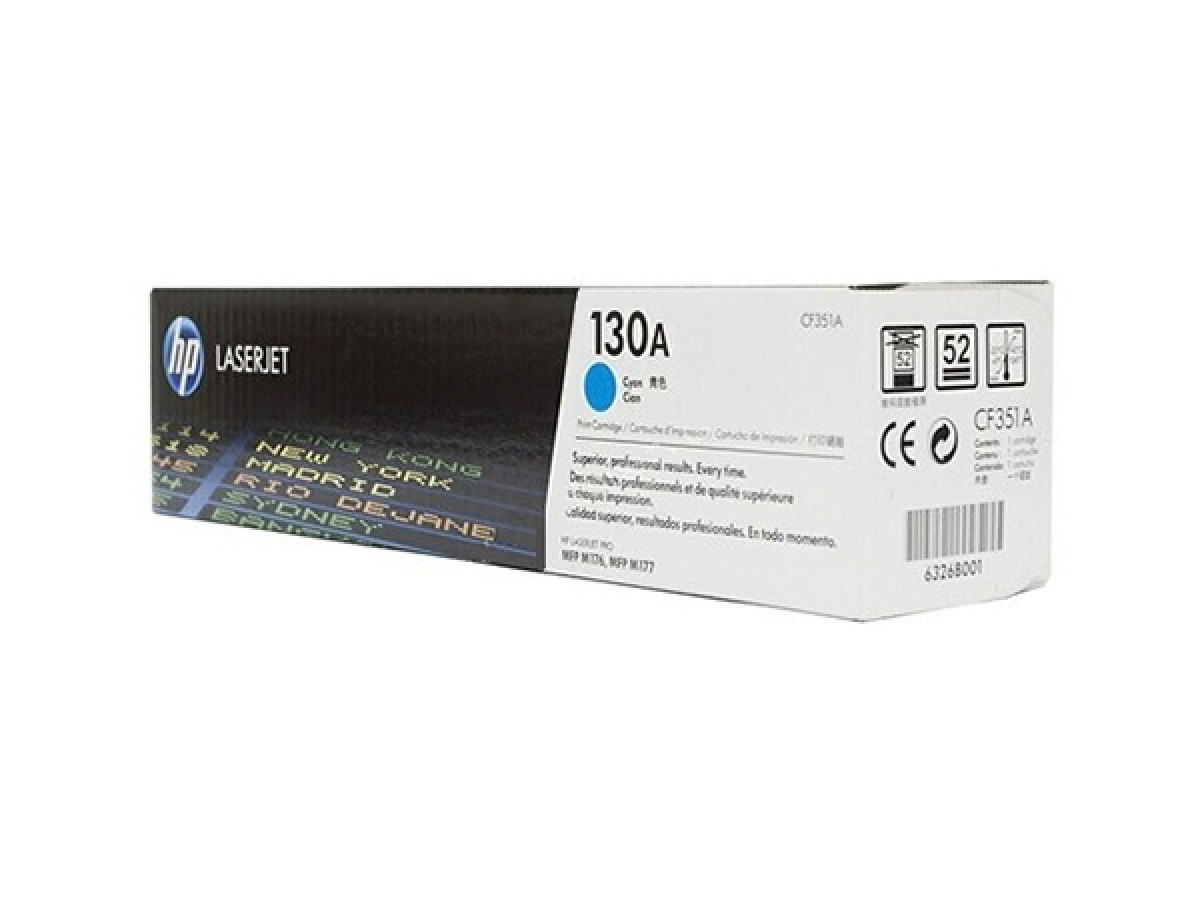 HP 130A Cyan Toner Original LaserJet (CF351A) HP 130A Cyan Toner Original LaserJet (CF351A)