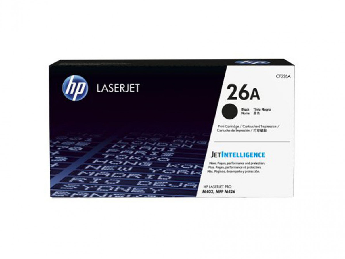 HP 26A Black Toner LaserJet (CF226A) HP 26A Black Toner LaserJet (CF226A)