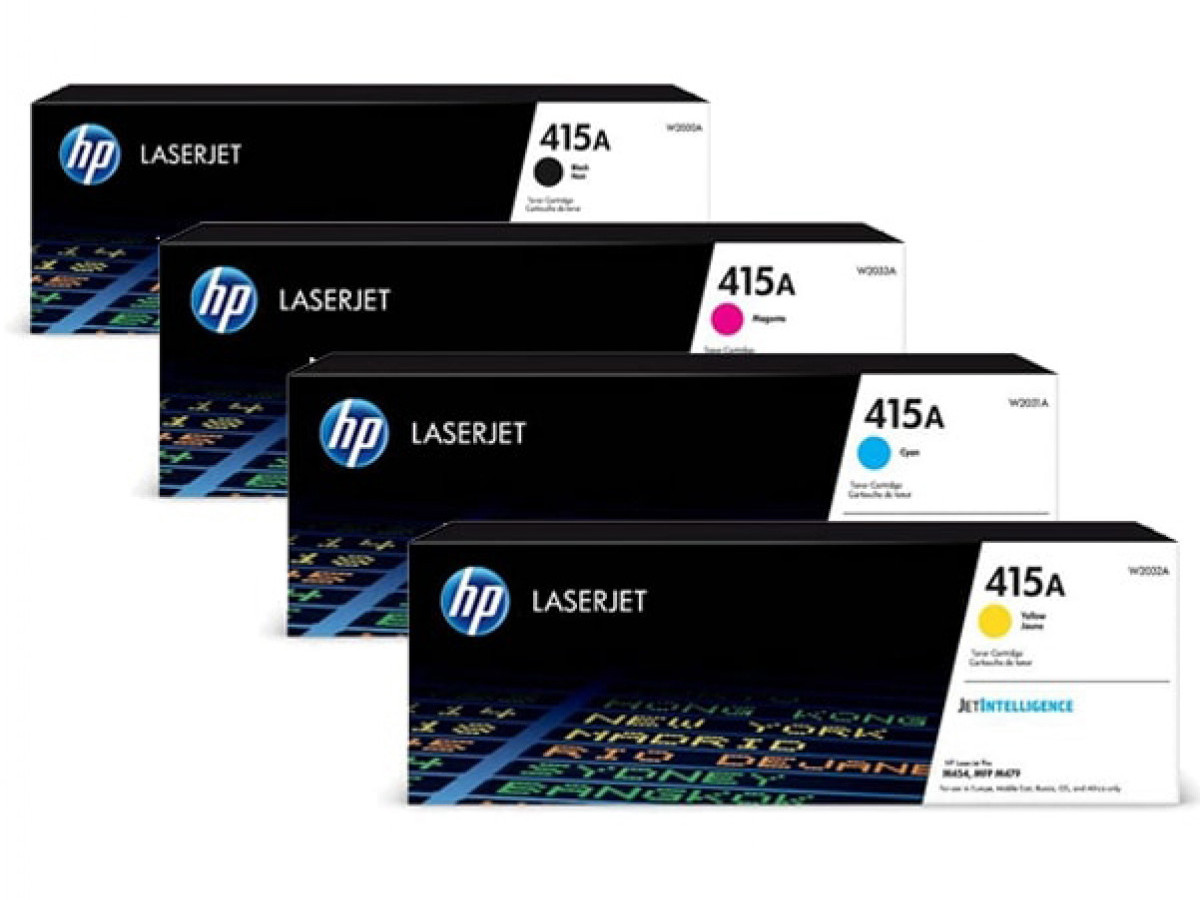 HP 415A 4 Colour Toner Cartridge Multipack HP 415A 4 Colour Toner Cartridge Multipack