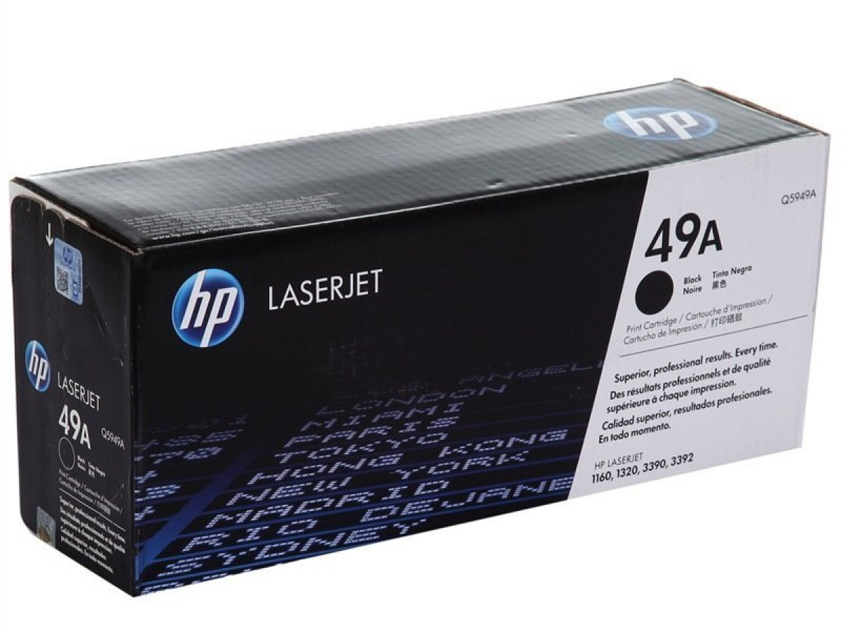 HP 49A Black Toner LaserJet Cartridge Q5949A HP 49A Black Toner LaserJet Cartridge Q5949A