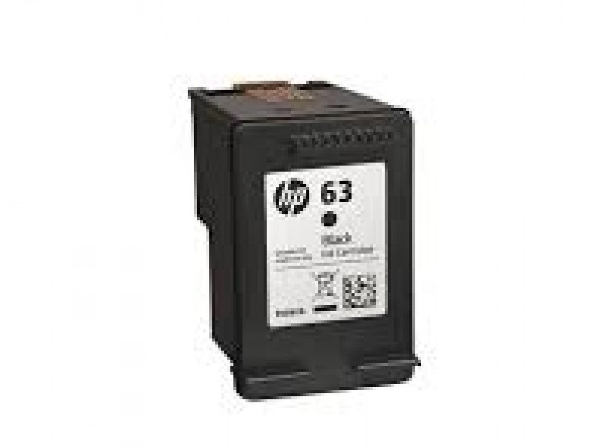 HP 63 Black Ink Original Cartridge (F6U62AA) HP 63 Black Ink Original Cartridge (F6U62AA)