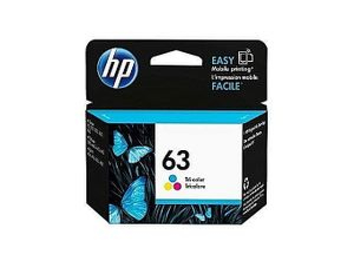 HP 63 Tri-Color Ink Cartridge (F6U61AA) HP 63 Tri-Color Ink Cartridge (F6U61AA)