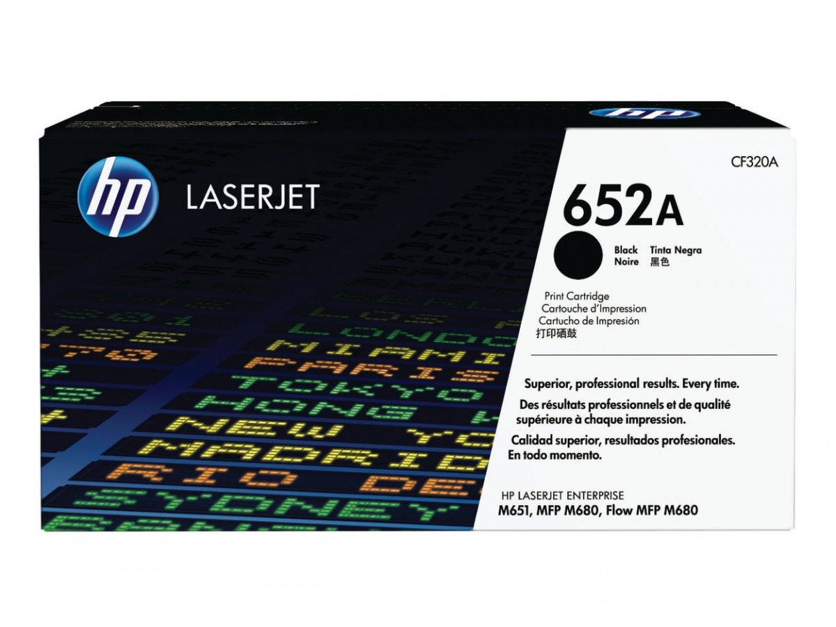 HP 652A Black Toner LaserJet Cartridge HP 652A Black Toner LaserJet Cartridge