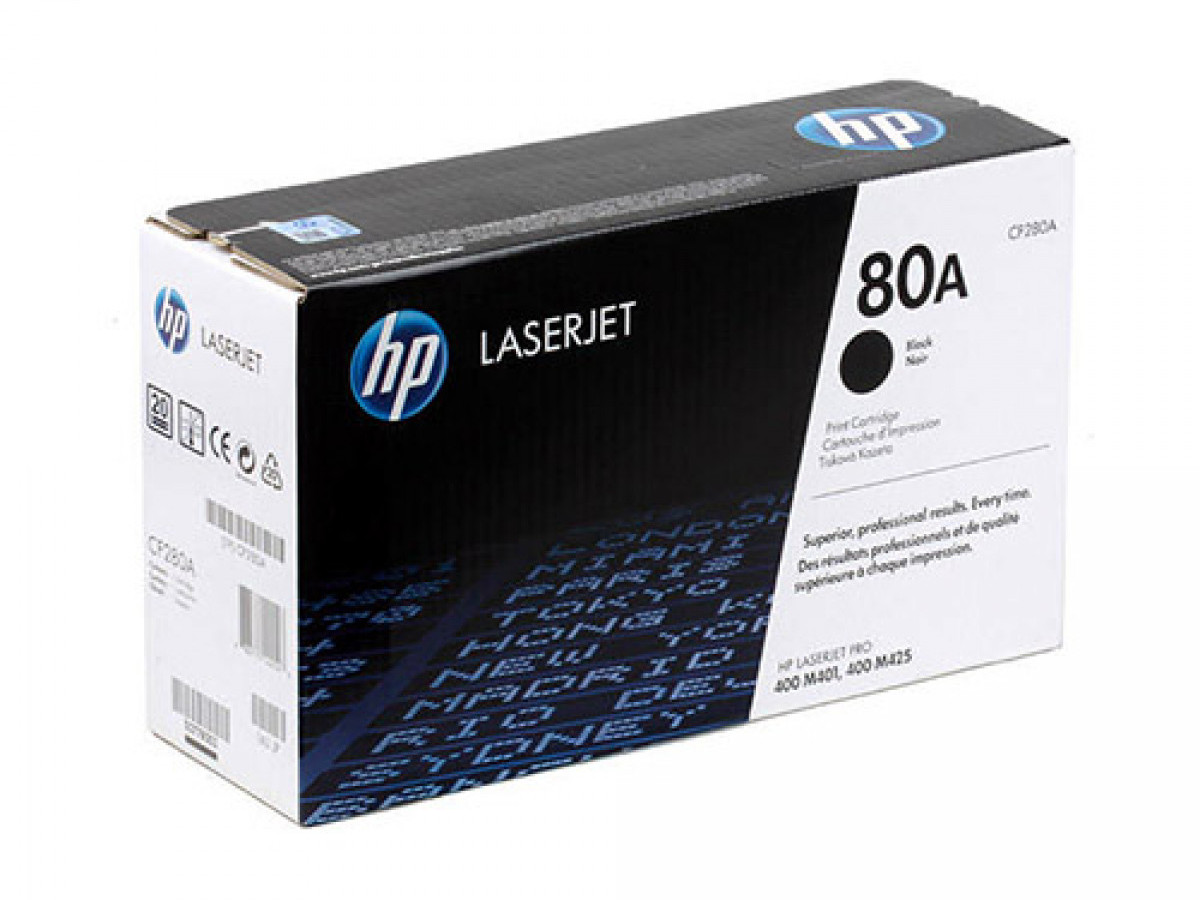 HP 80A Black Toner LaserJet (CF280A) HP 80A Black Toner LaserJet (CF280A)