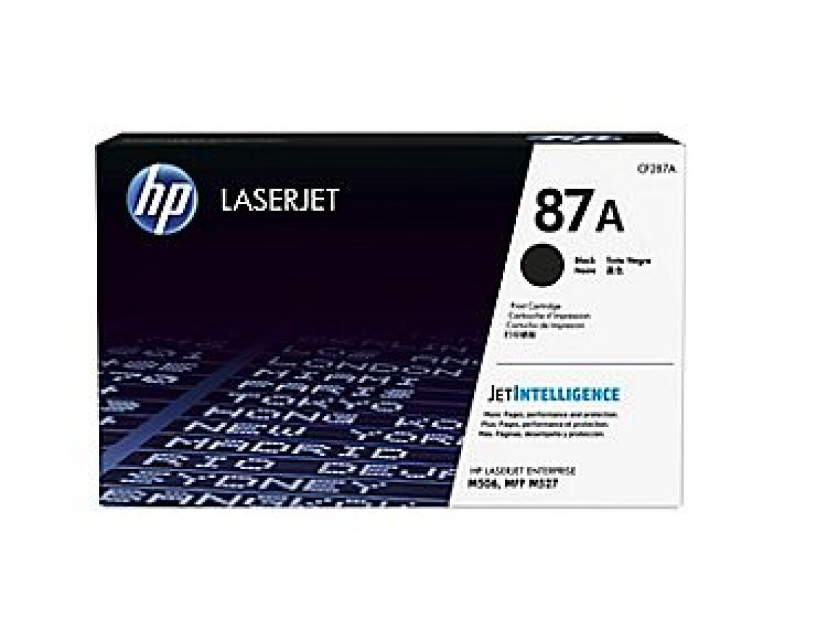 HP 87A Black Toner Original LaserJet (CF287A) HP 87A Black Toner Original LaserJet (CF287A)