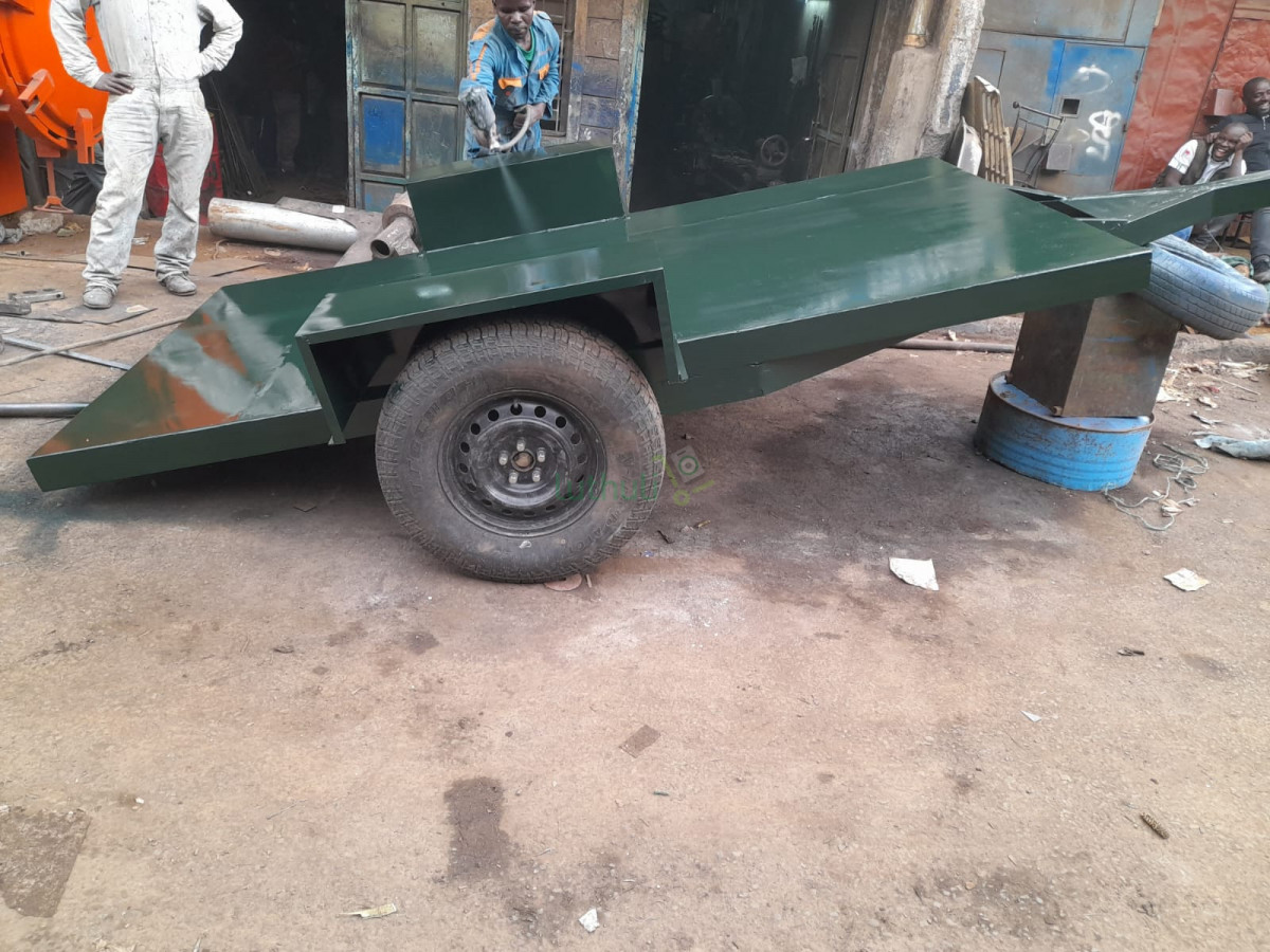 FLATBED SINGLE AXLE TRAILER FLATBED SINGLE AXLE TRAILER