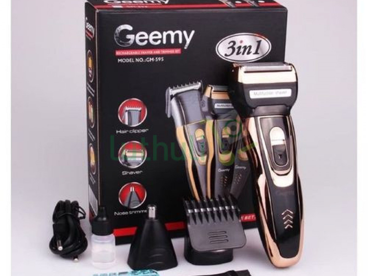 Geemy 3-In-1 Rechargeable Shaver & Trimmer Geemy 3-In-1 Rechargeable Shaver & Trimmer