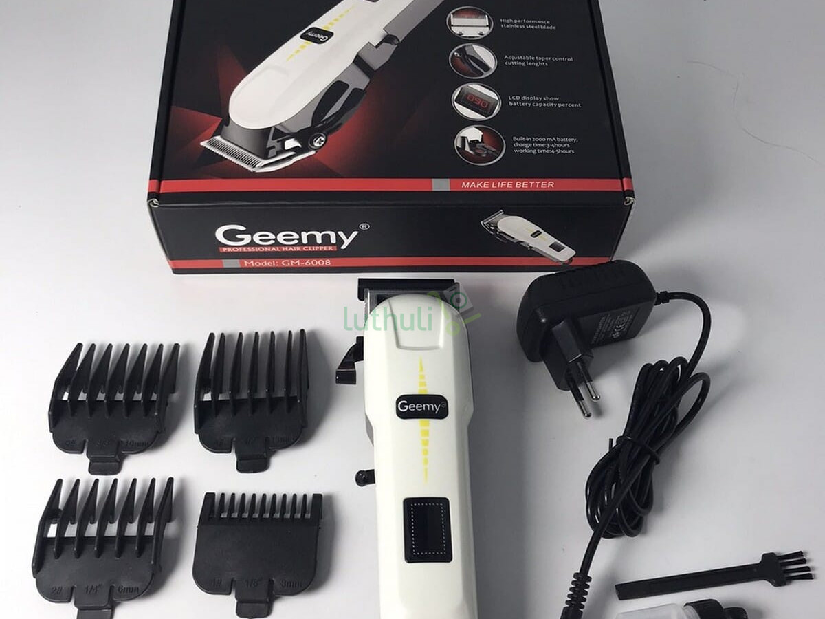 Geemy GM6018 Rechargeable Hair Clipper Geemy GM6018 Rechargeable Hair Clipper