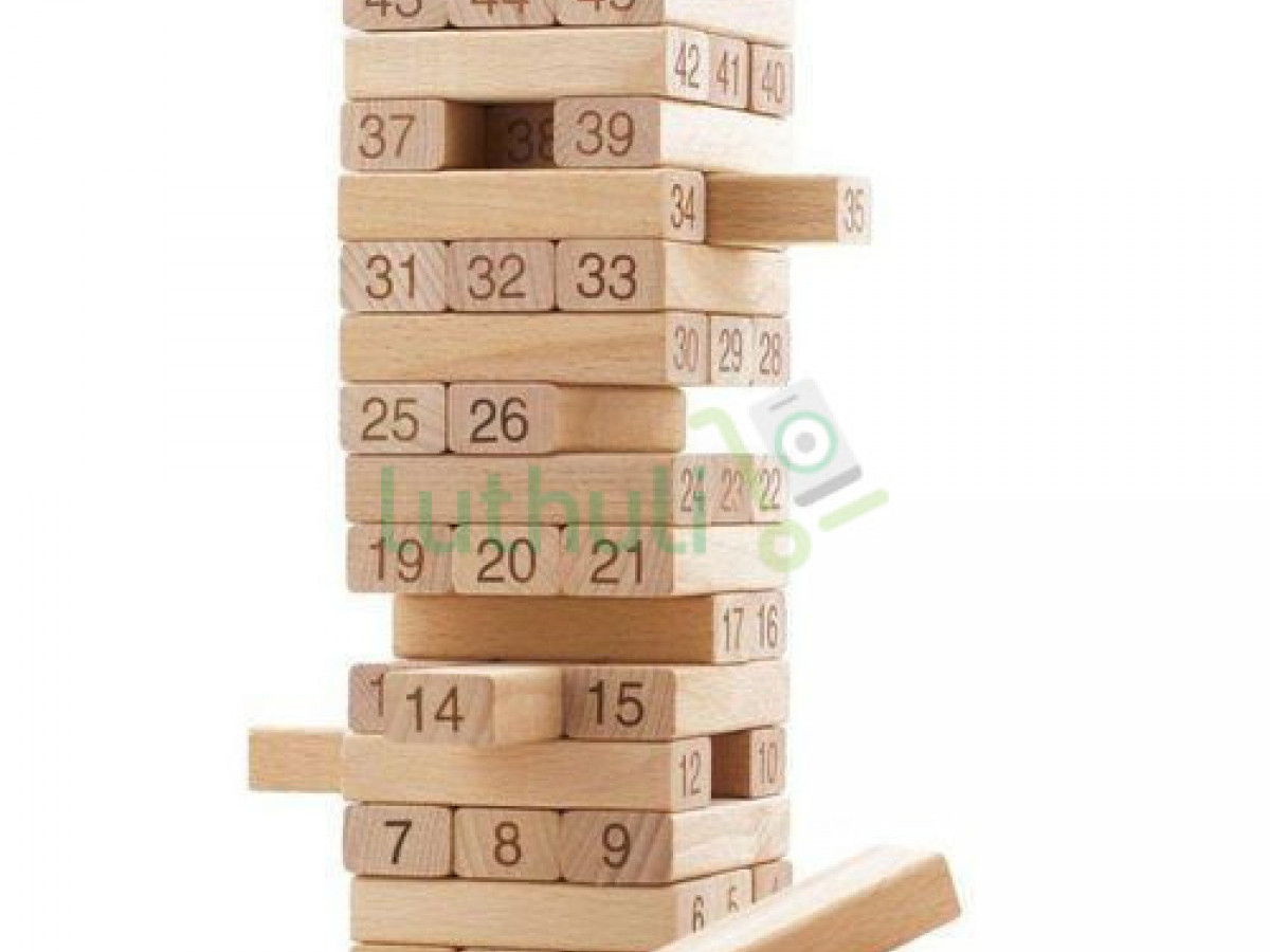 Jenga 54pcs Wooden Stacking Game Kid's Toy Jenga 54pcs Wooden Stacking Game Kid's Toy